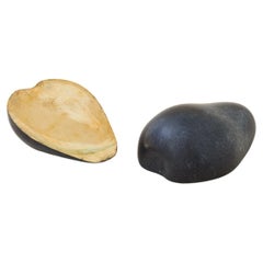 Pear Sculpture with Blue Patina by Lucas Recchia, 2023