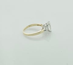 Pear Shape Diamond Engagement Ring 1.23 Carats GIA GVS2 in 18k Gold