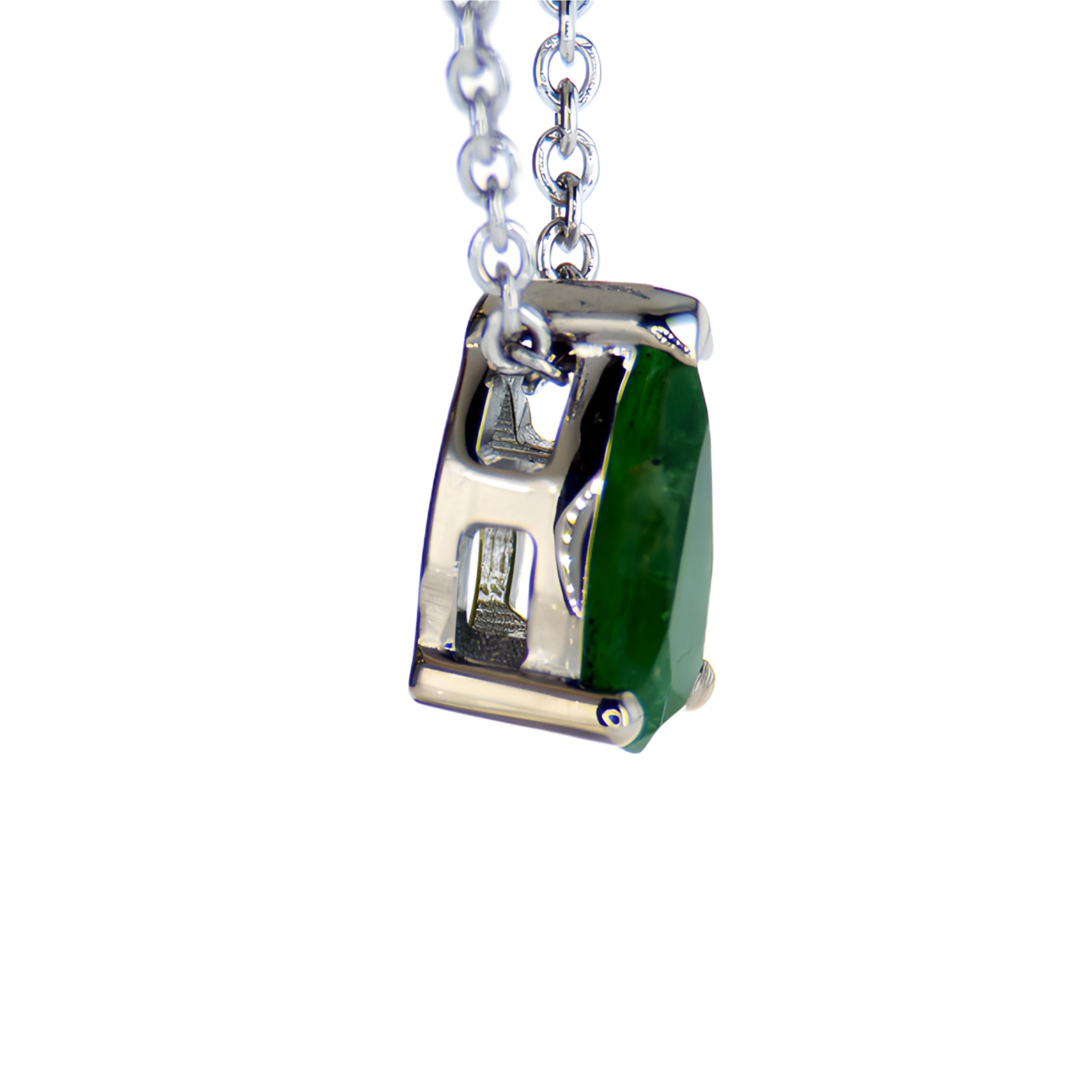 costco emerald necklace