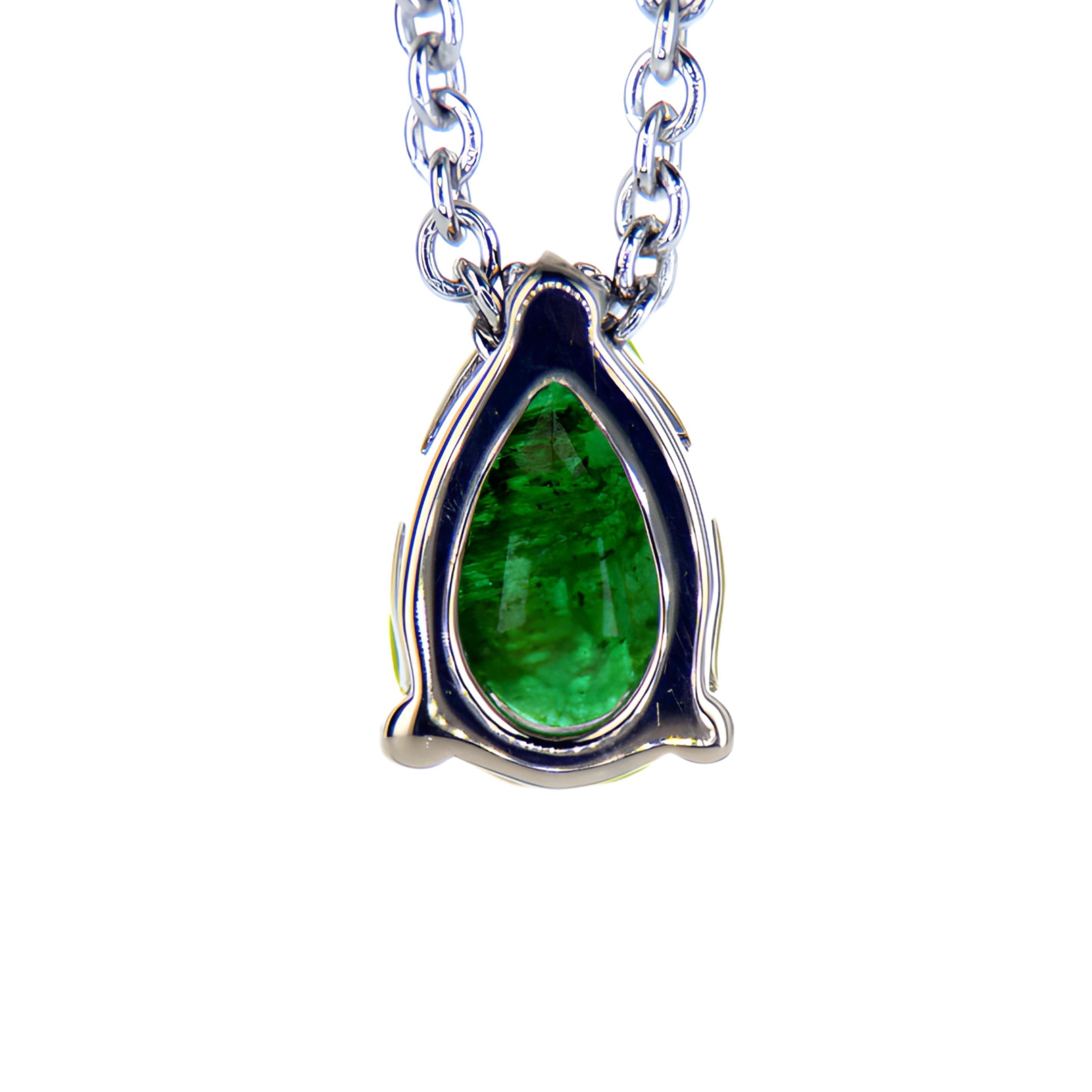 costco emerald pendant