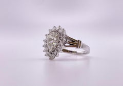 Pear Shape Engagement Diamond Ring 1.20 Carat