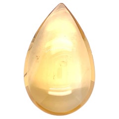 Pear-Shaped Citrine Cabochons Cts 219.40
