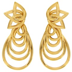Pear Shaped Dangle Earrings