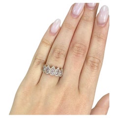 Pear Statement Fancy Yellow 14K White Gold Colour-Collector’s Treasure