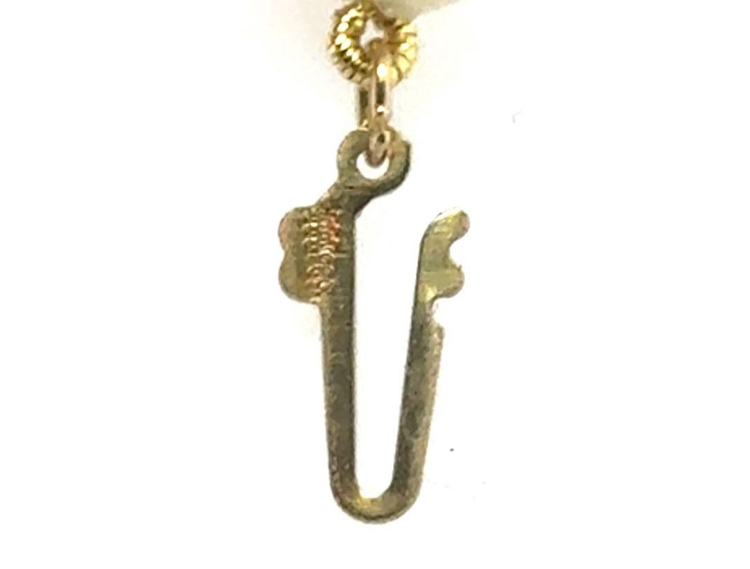 De las mujeres Pearl 21 Inch Necklace Strand of Pearls 8.5mm Pearls 14K Yellow Gold en venta