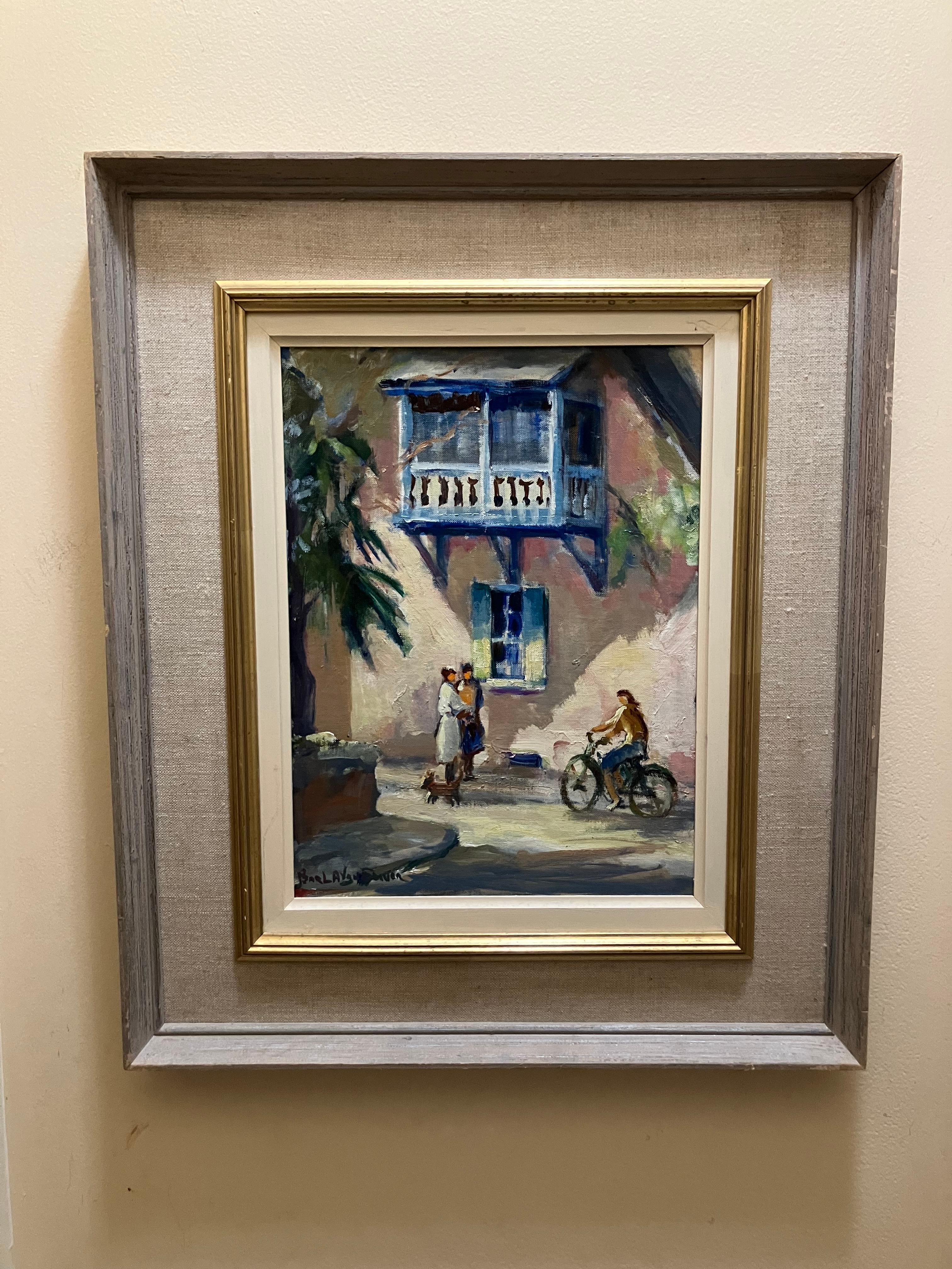 Perle A Van Sciver  New Hope Pennsylvania (Amerikanischer Impressionismus), Painting, von Pearl A Van Sciver