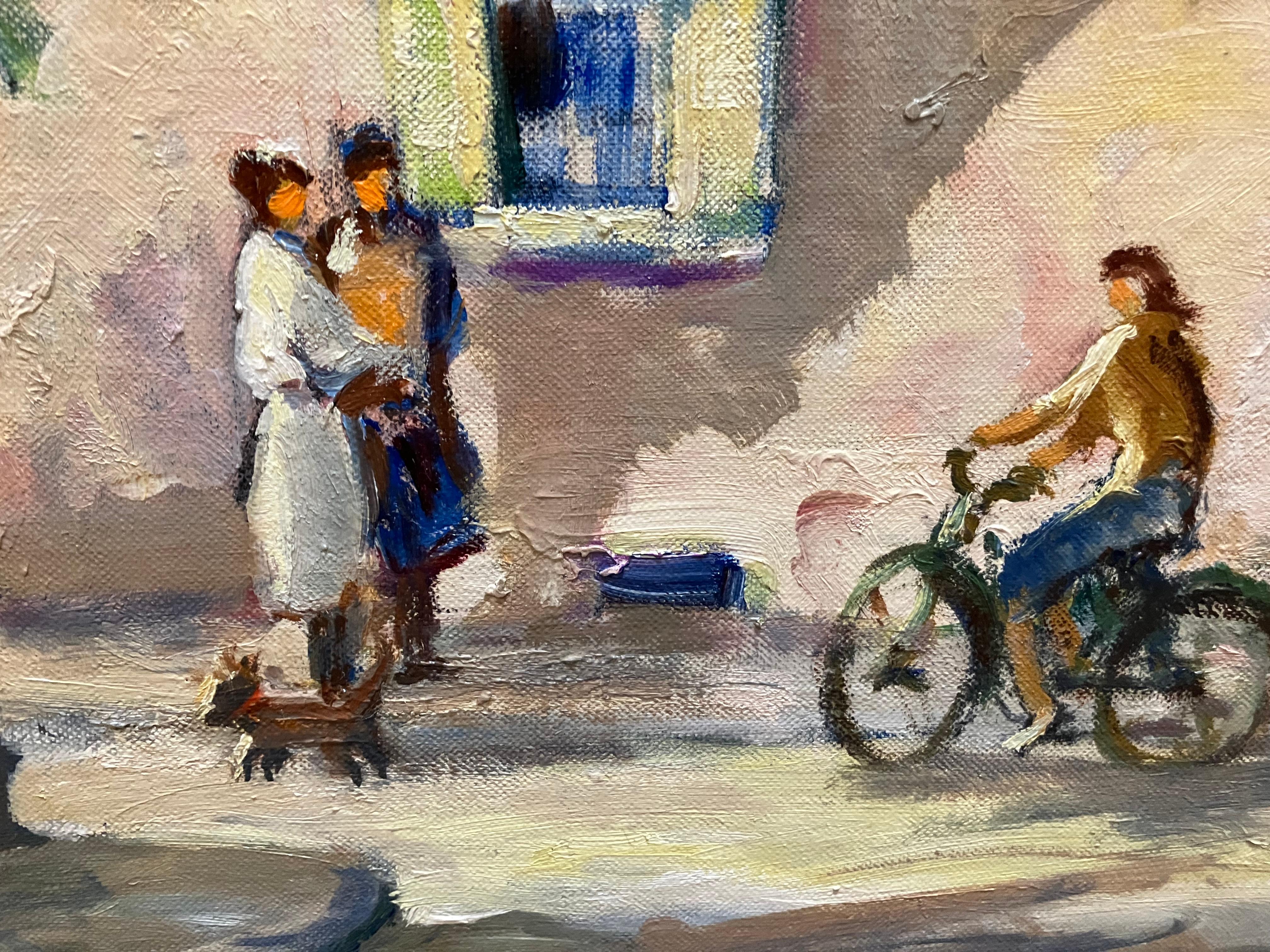 Pearl A Van Sciver: 1895-1966. Gut gelisteter Künstler aus Philadelphia, Pennsylvania. Sie hat Auktionsergebnisse von über 3900 Dollar erzielt. Sie hat an der National Academy of Design, der Pafa und der Corcoran Gallery ausgestellt. Diese fabelhaft