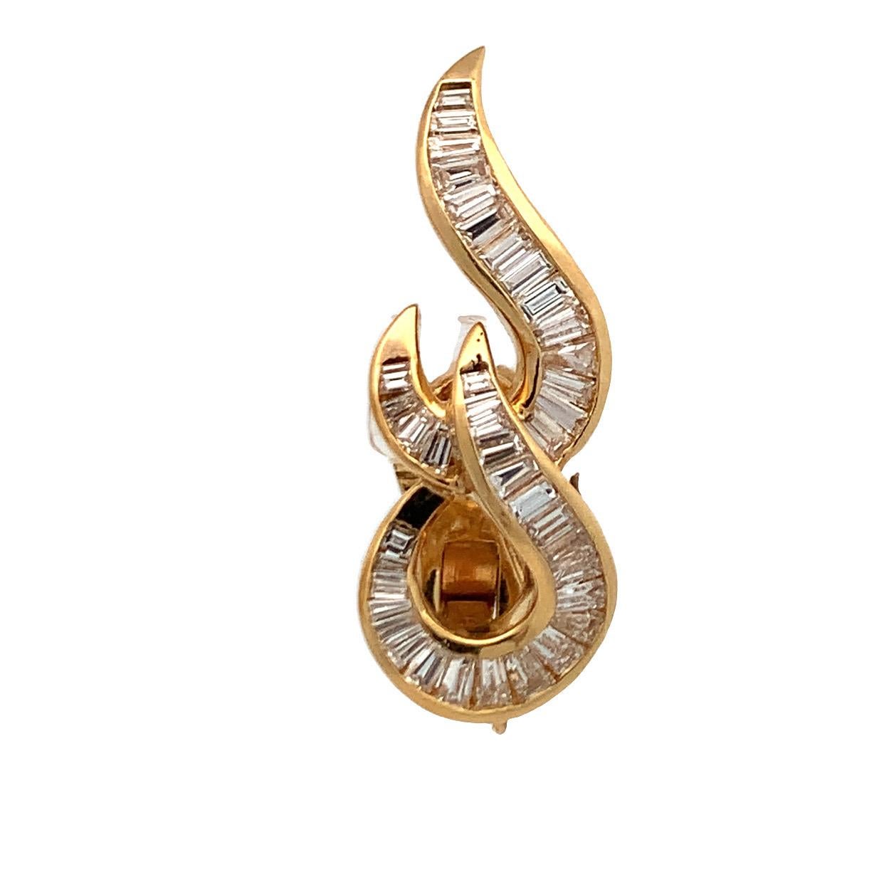 Perlen- und Diamant-Ohrringe für Tag und Nacht im Angebot 4