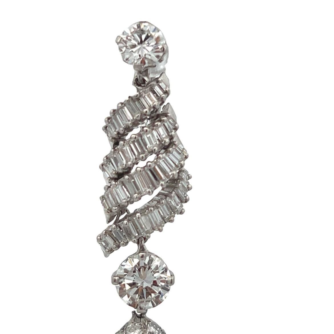 Pearl and Diamond Earrings For Sale 4