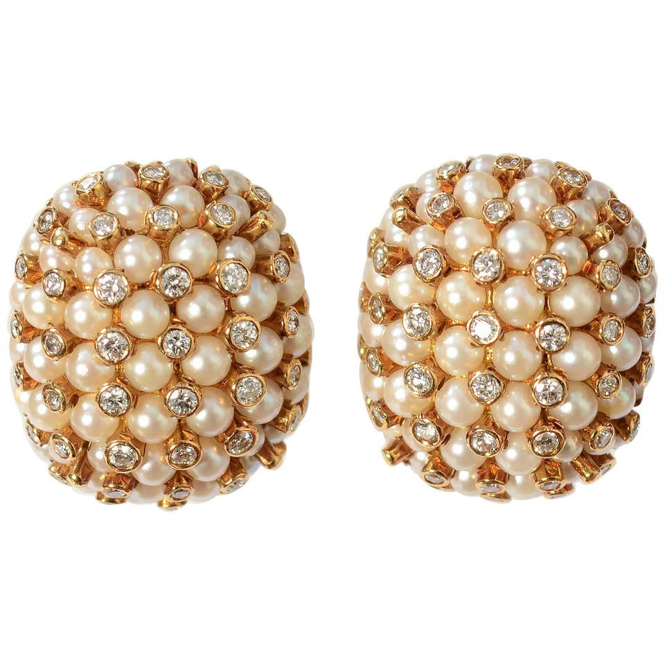 Diamond Starburst Gold Rope Earrings at 1stDibs | starburst ropes ...