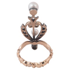 Pearl and Diamond Ring