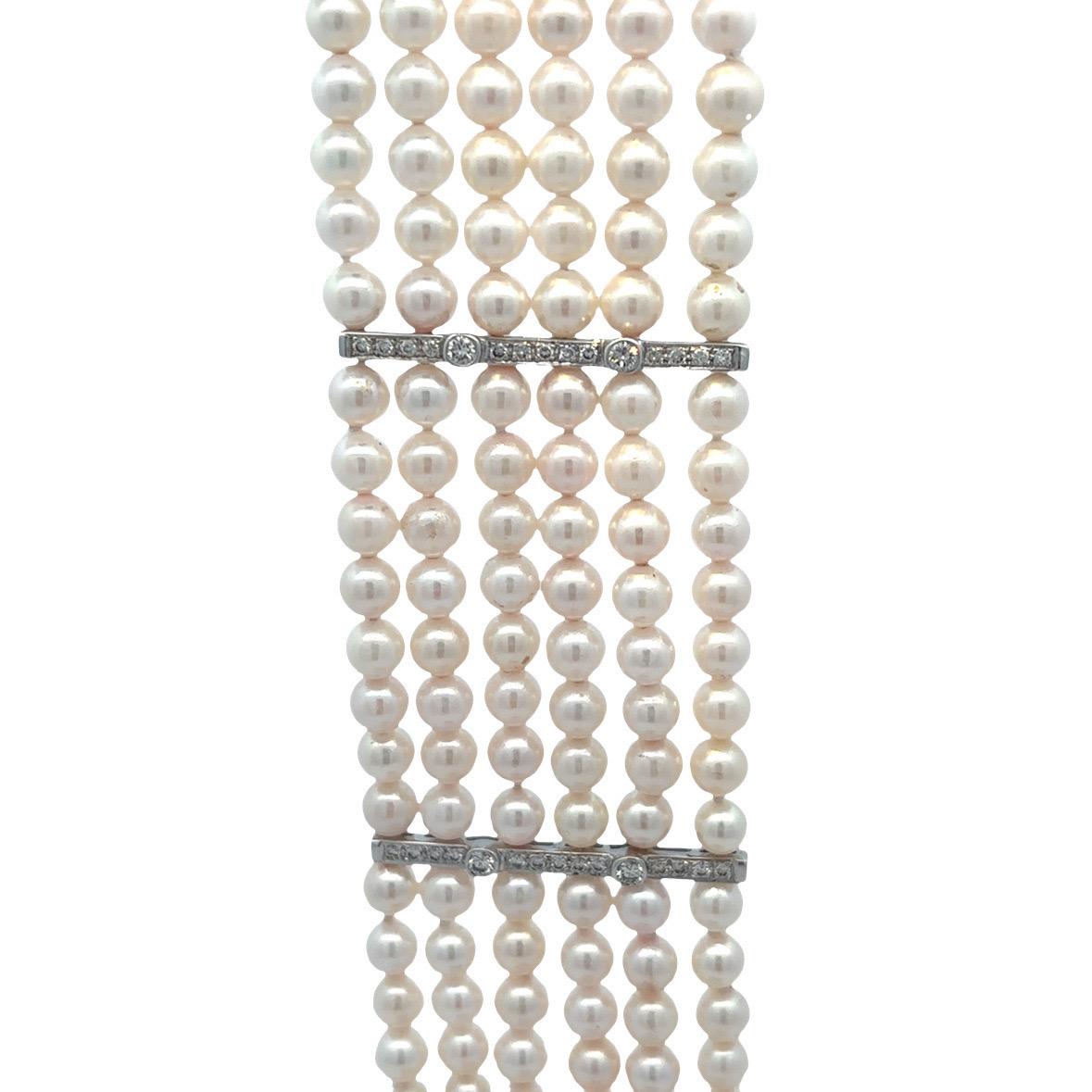 Women's Pearl and Sapphire Choker Necklace For Sale