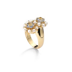 Pearl and Yellow Gold Ring