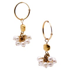 Pearl Blossoms Earrings - by Bombyx House