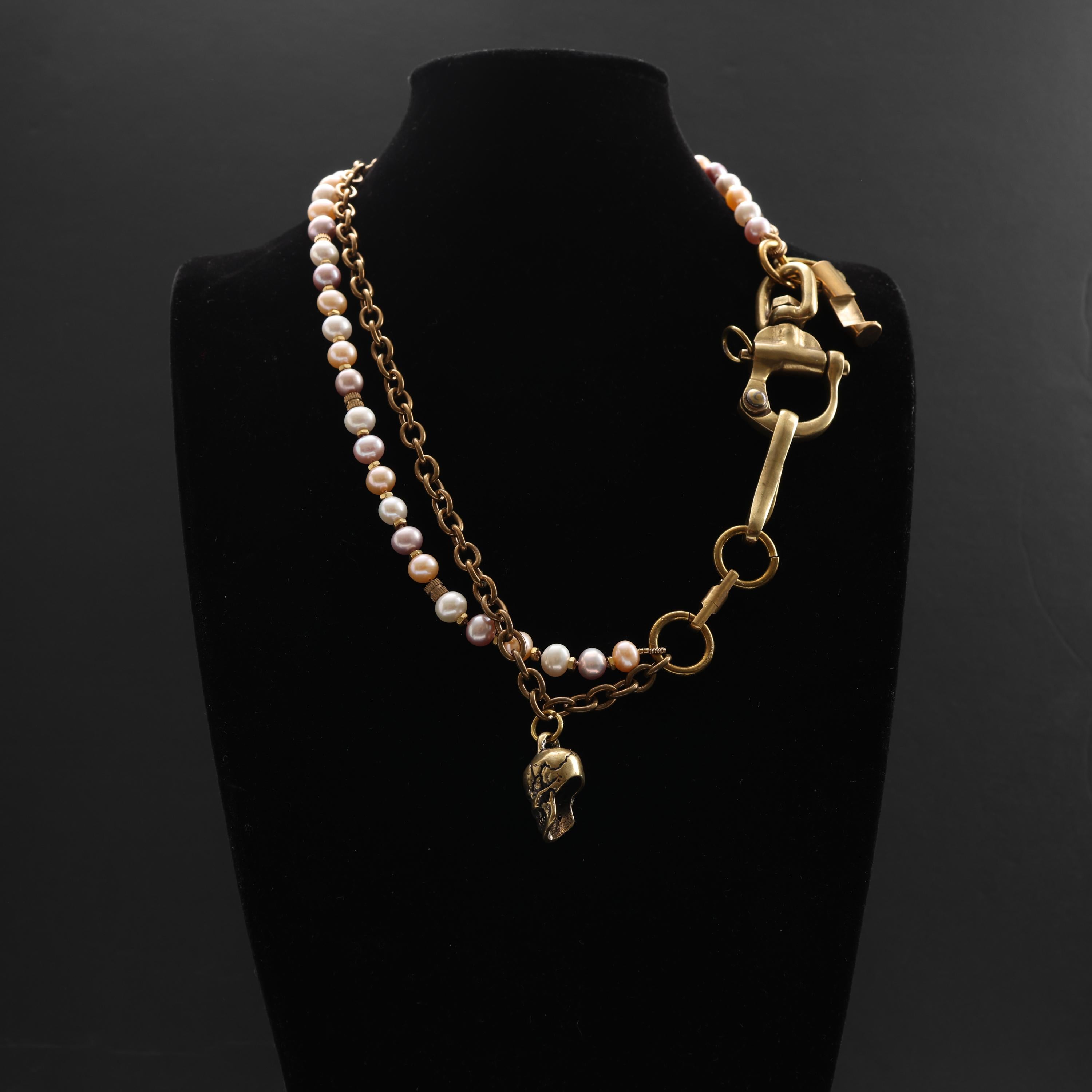 biker chain necklace