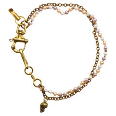 Pearl & Brass "Biker Necklace" by Augusten Burroughs