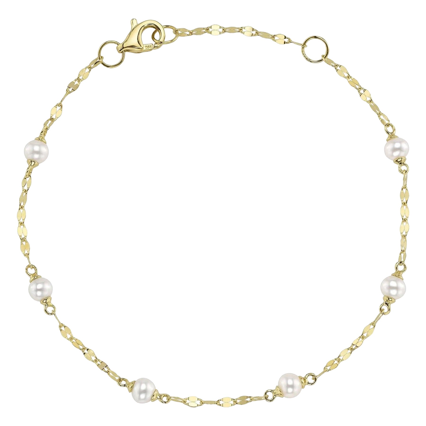 Perlenarmband Meterweise im Angebot