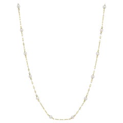 Pearl By the Yard Necklace