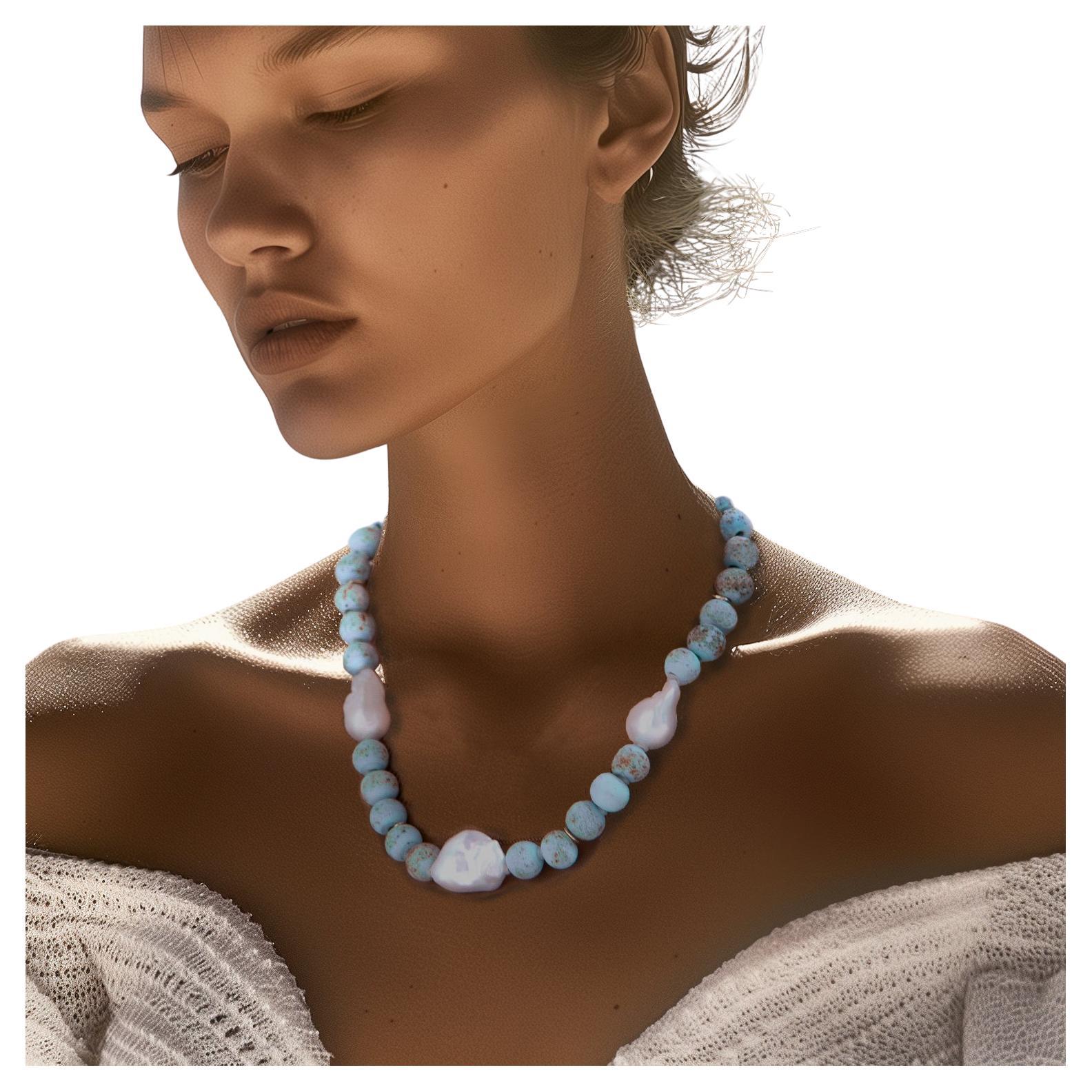 The Almond Blossoms Pearl Necklace - by Bombyx House For Sale