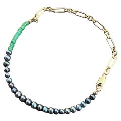 Bracciale a catena di perle Greene & Greene Greene Dauphin