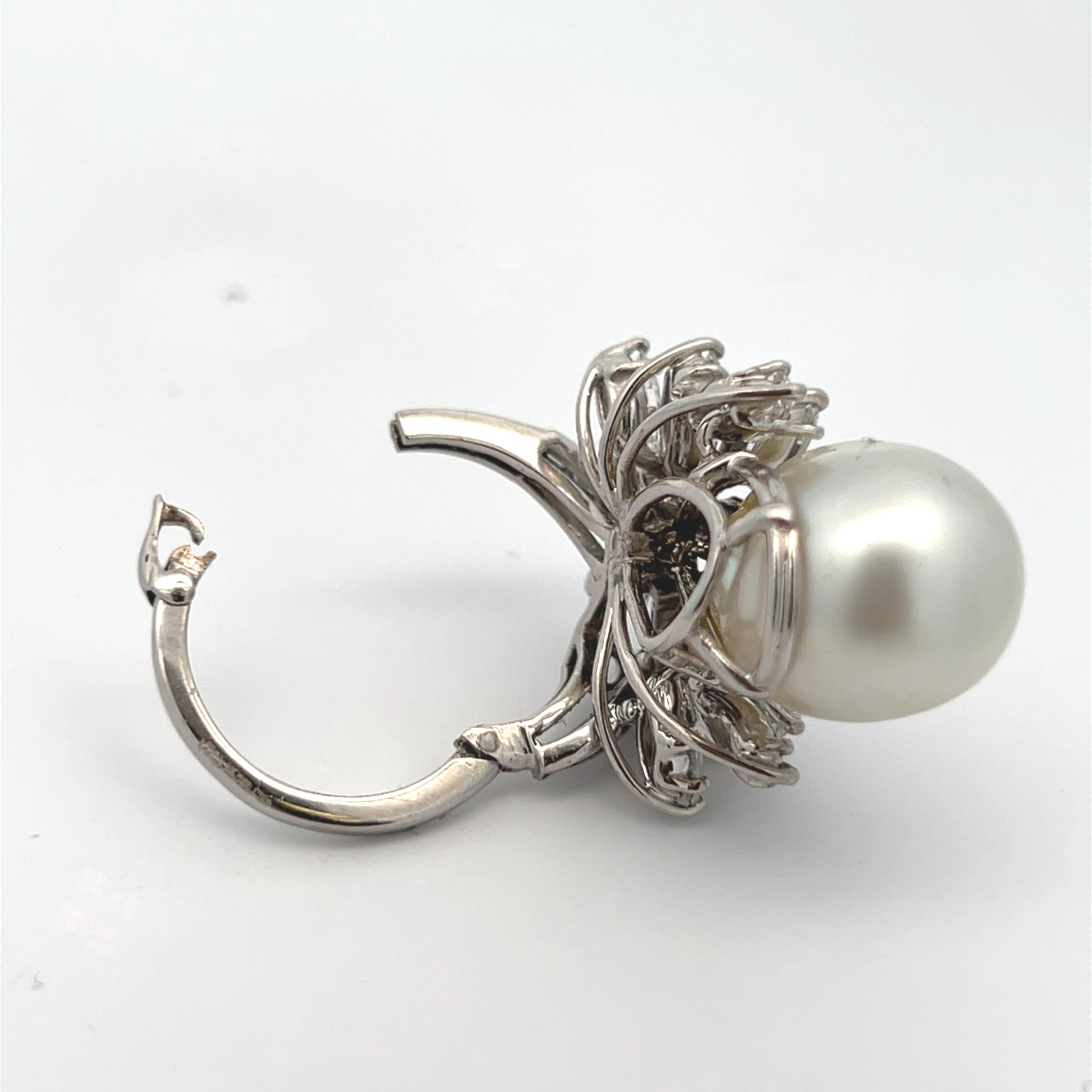 Pearl Cocktail Ring For Sale 3