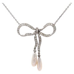 Collares colgantes de perlas
