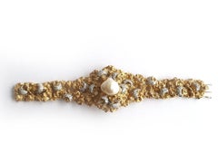 Pearl & Diamond Bracelet