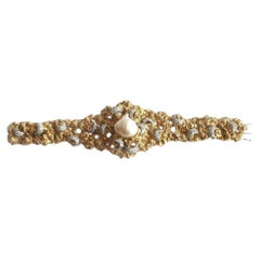 Pearl & Diamond Bracelet
