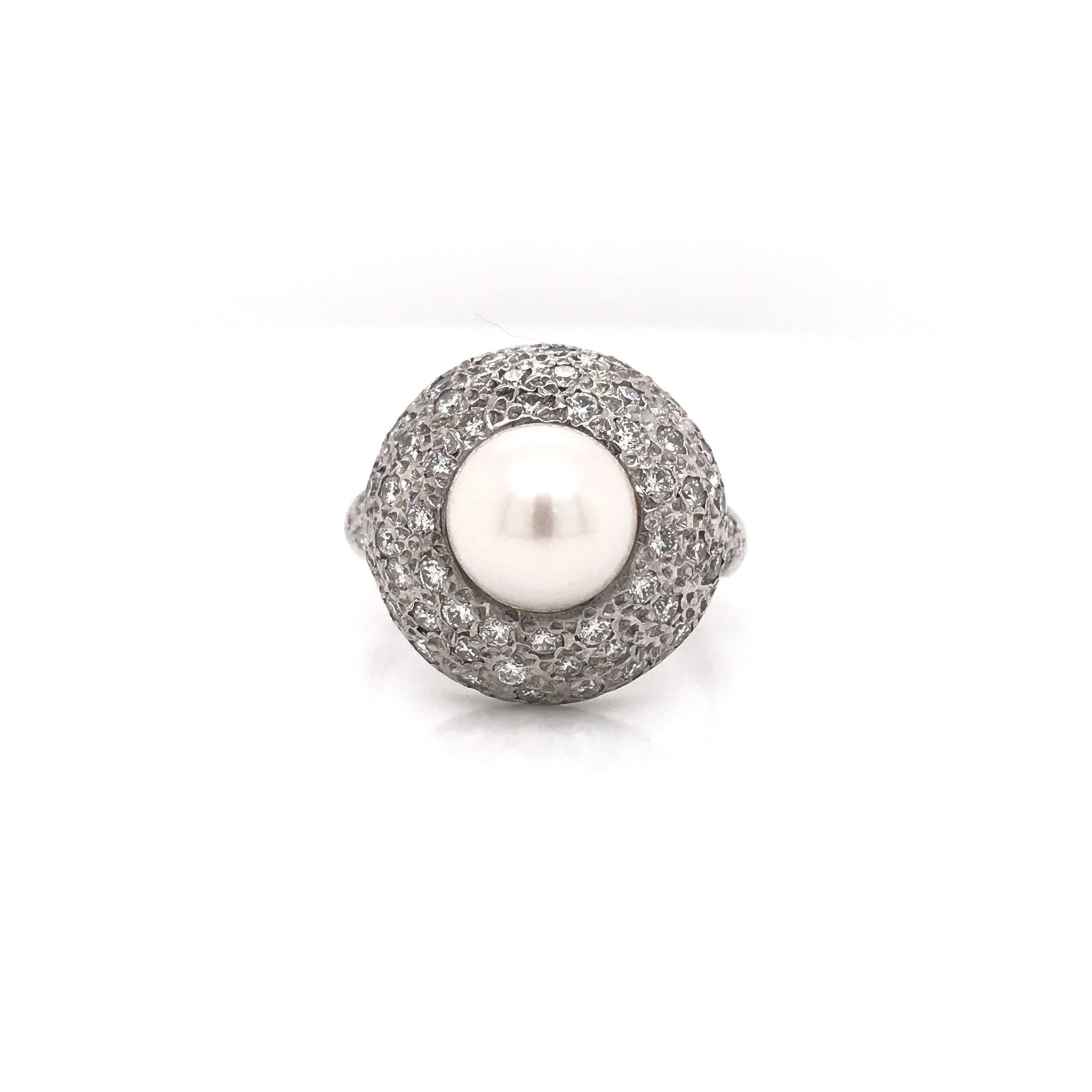 pearl dome ring