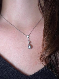 Pearl Diamond Necklace