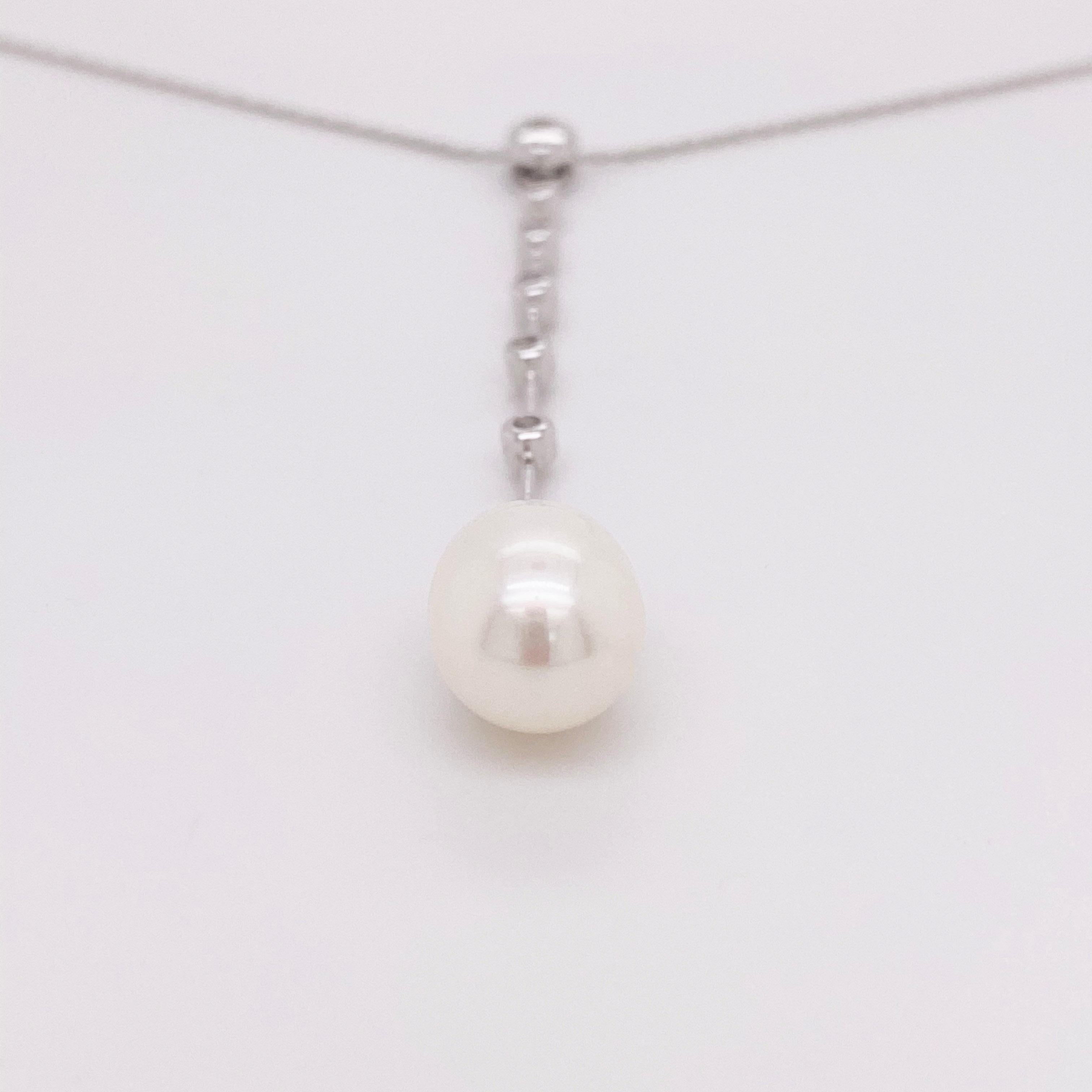 pearl and diamond necklace wedding