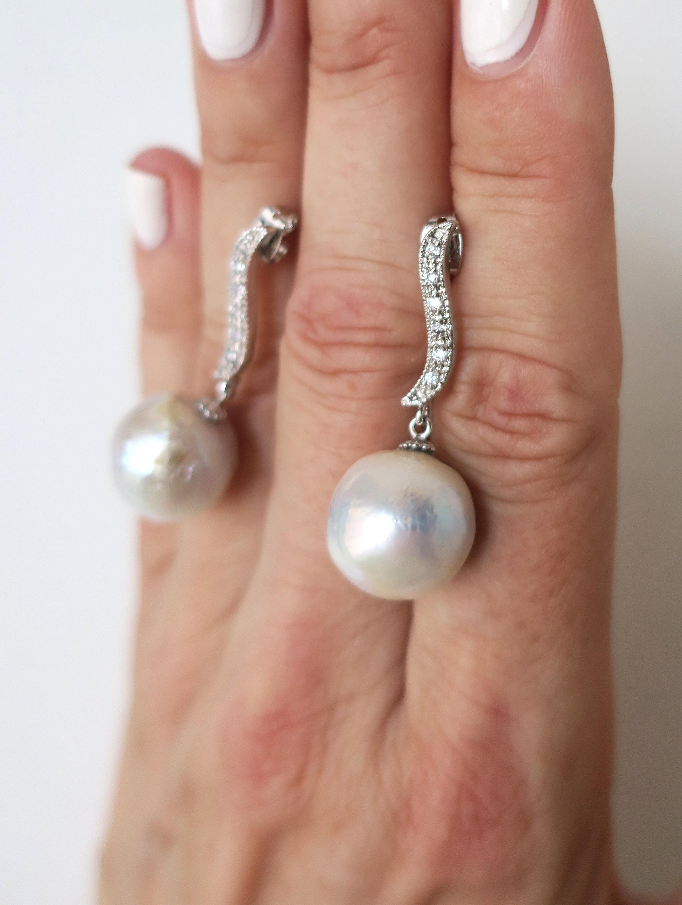 Pendientes de perlas en venta 2