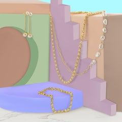 Pearl Droplets Necklace