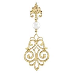 Pearl Fleur-de-lis Necklace