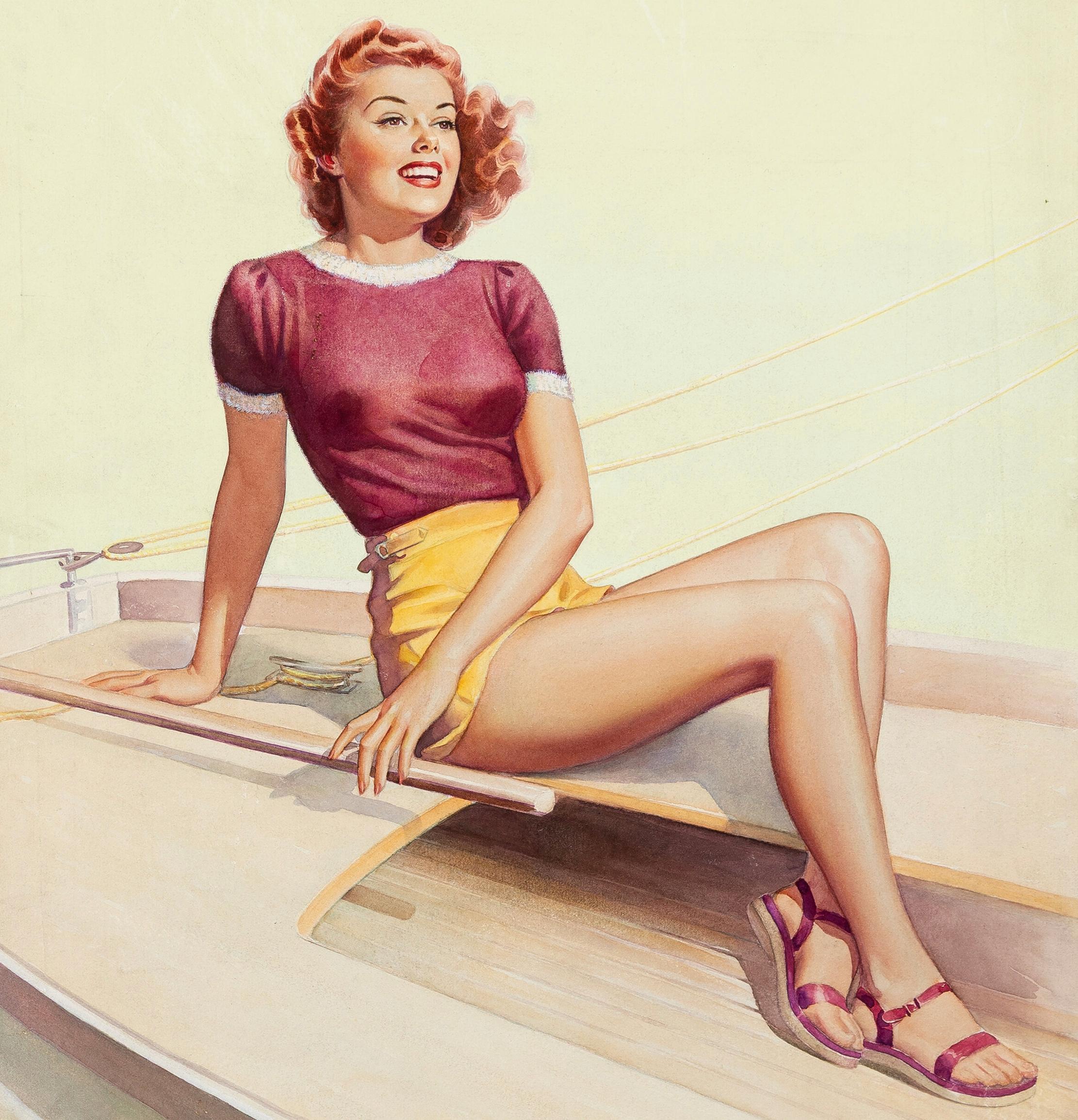 Pin-Up-Künstlerin Smooth Sailing, Sweethearts of Sport