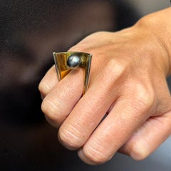 Pearl Geometric Ring