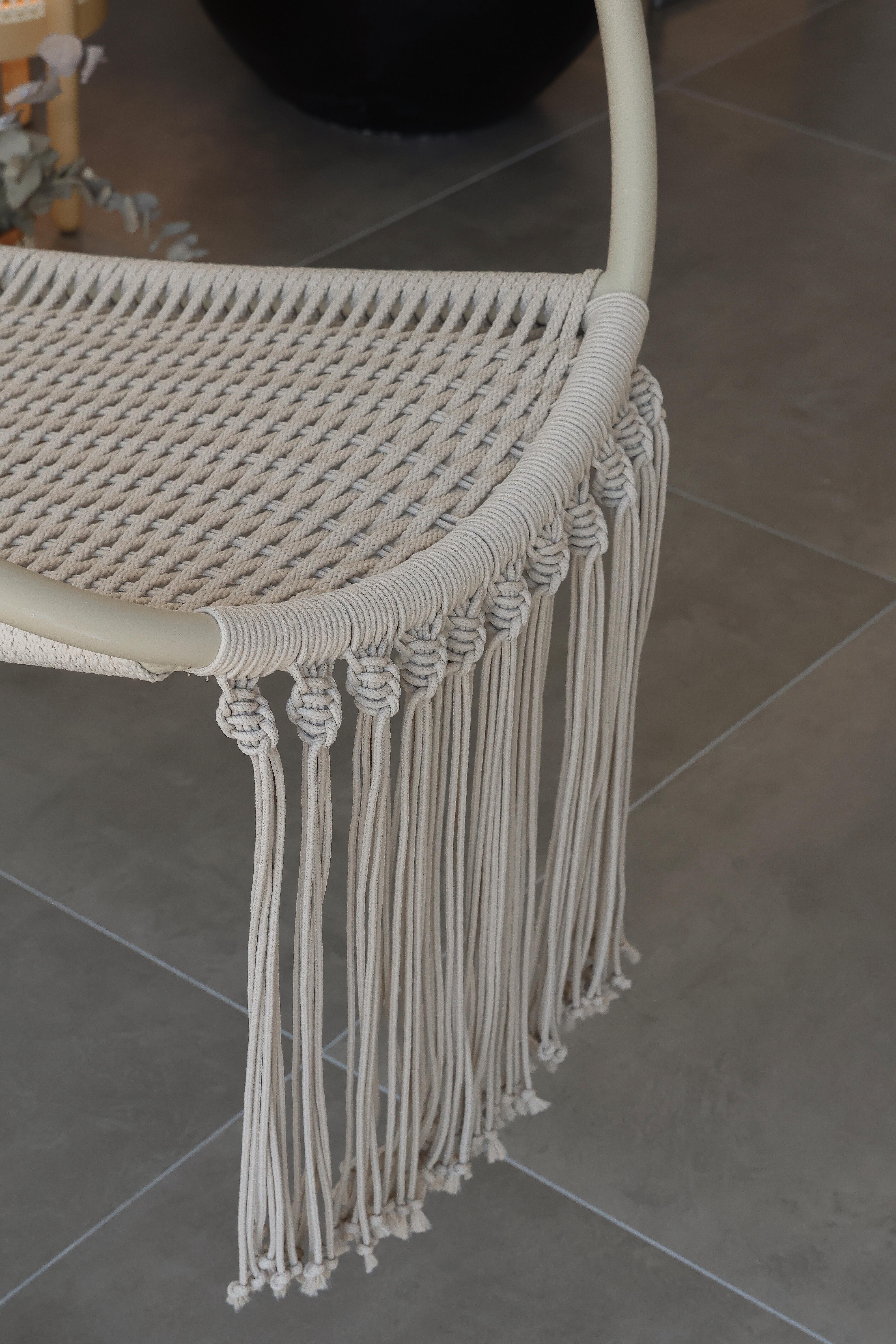 Fait main Chaise balançoire suspendue 