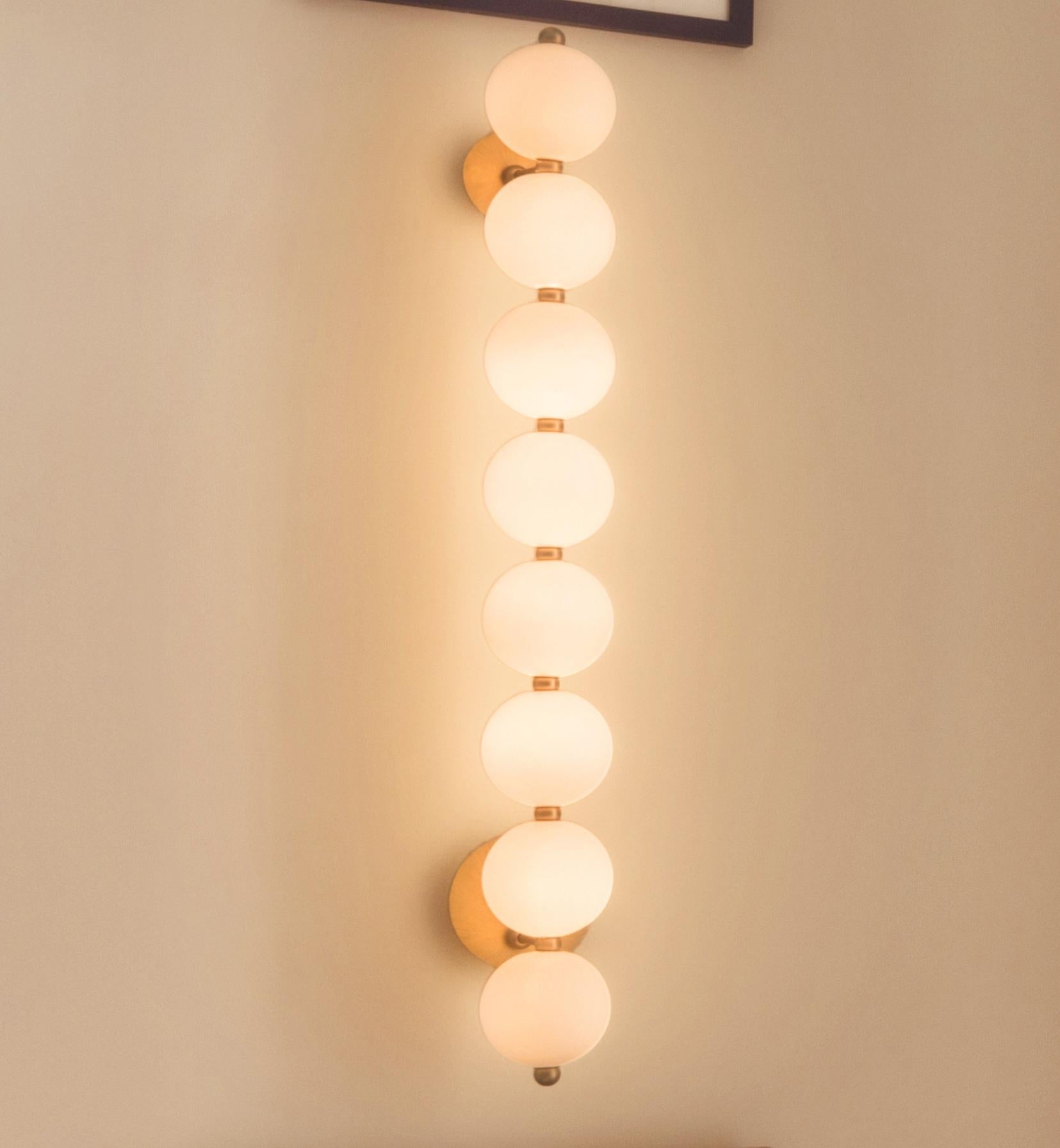 Pearl Ligne Wall Light by Ludovic Clément D’armont In New Condition For Sale In Geneve, CH