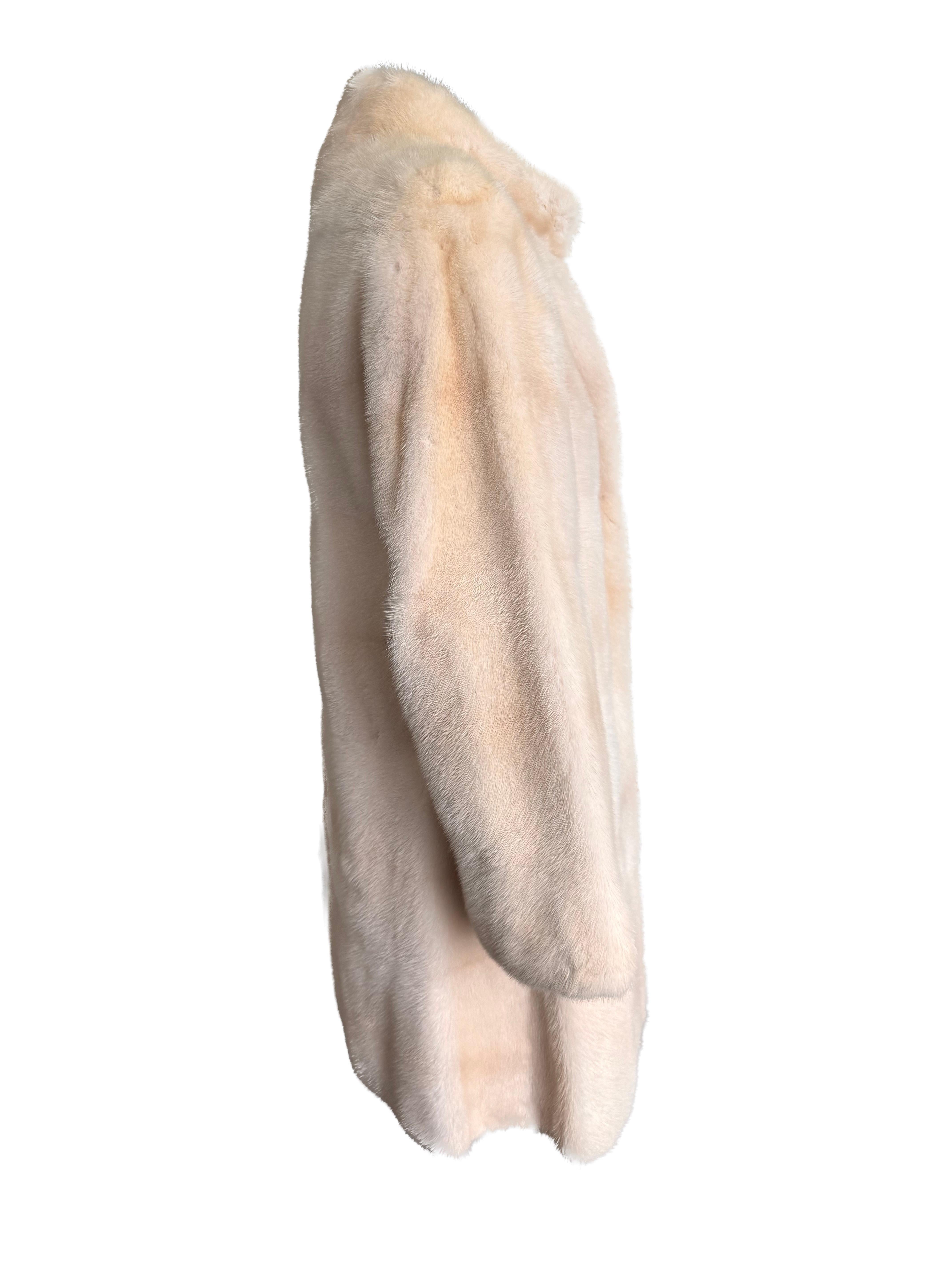 Women's or Men's Pearl Mink Coat  For Sale