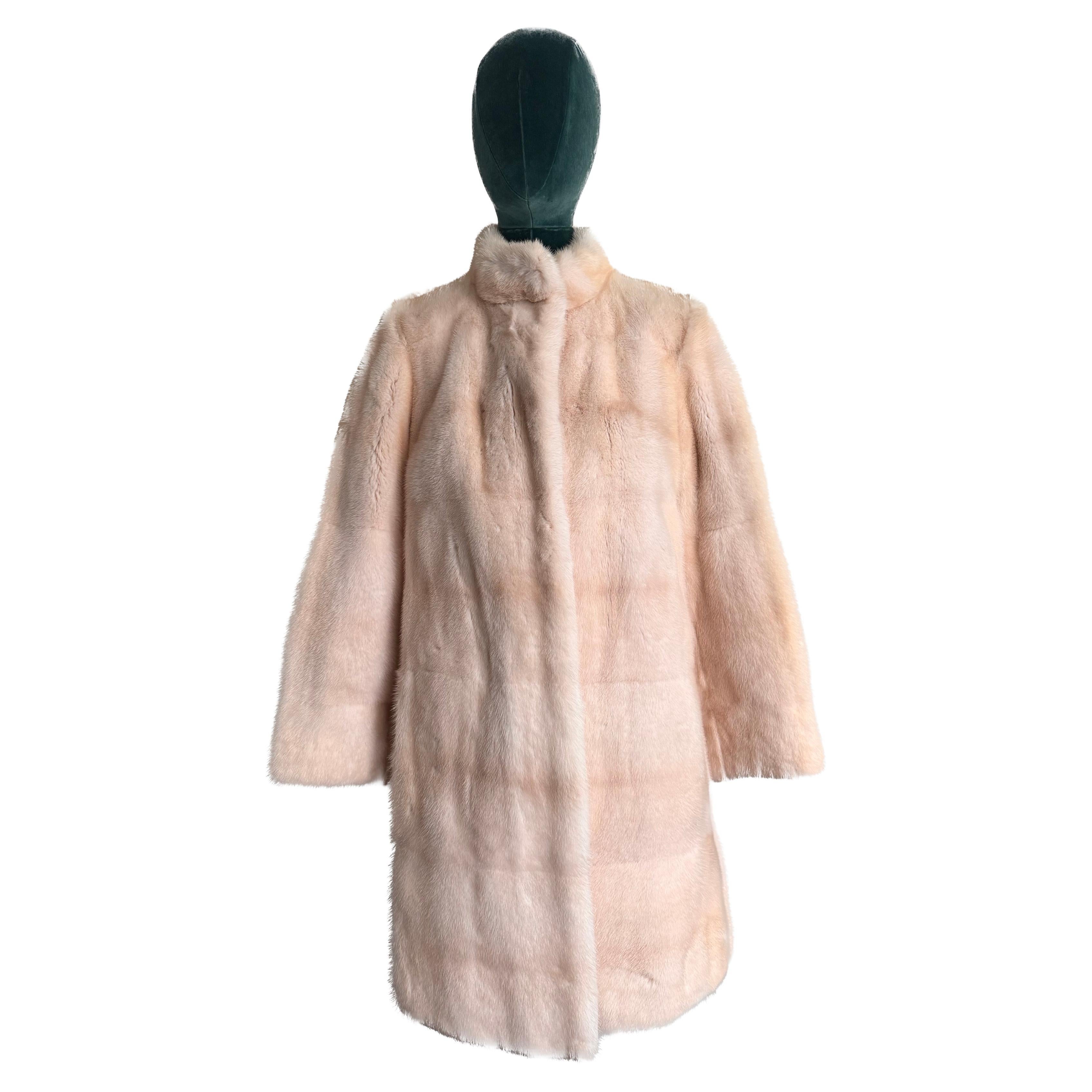 Pearl Mink Coat  For Sale