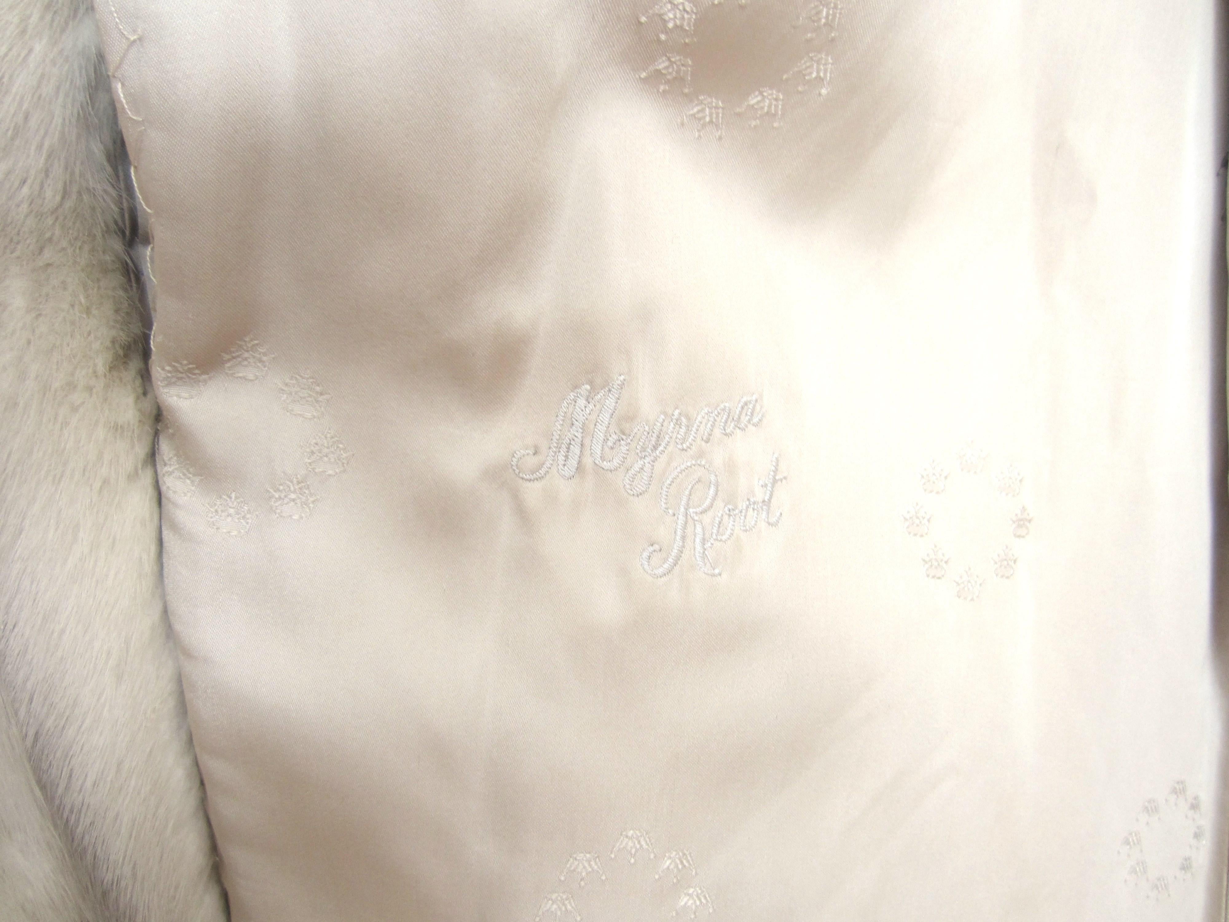 Pearl Mink Stroller Coat Jacket 3