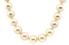 Collana di perle da 7-7,5 mm 14K 23 pollici rosa/bianco