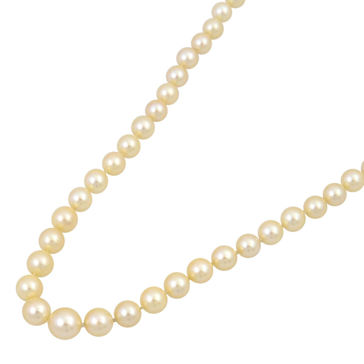 Uncut Pearl Necklace For Sale