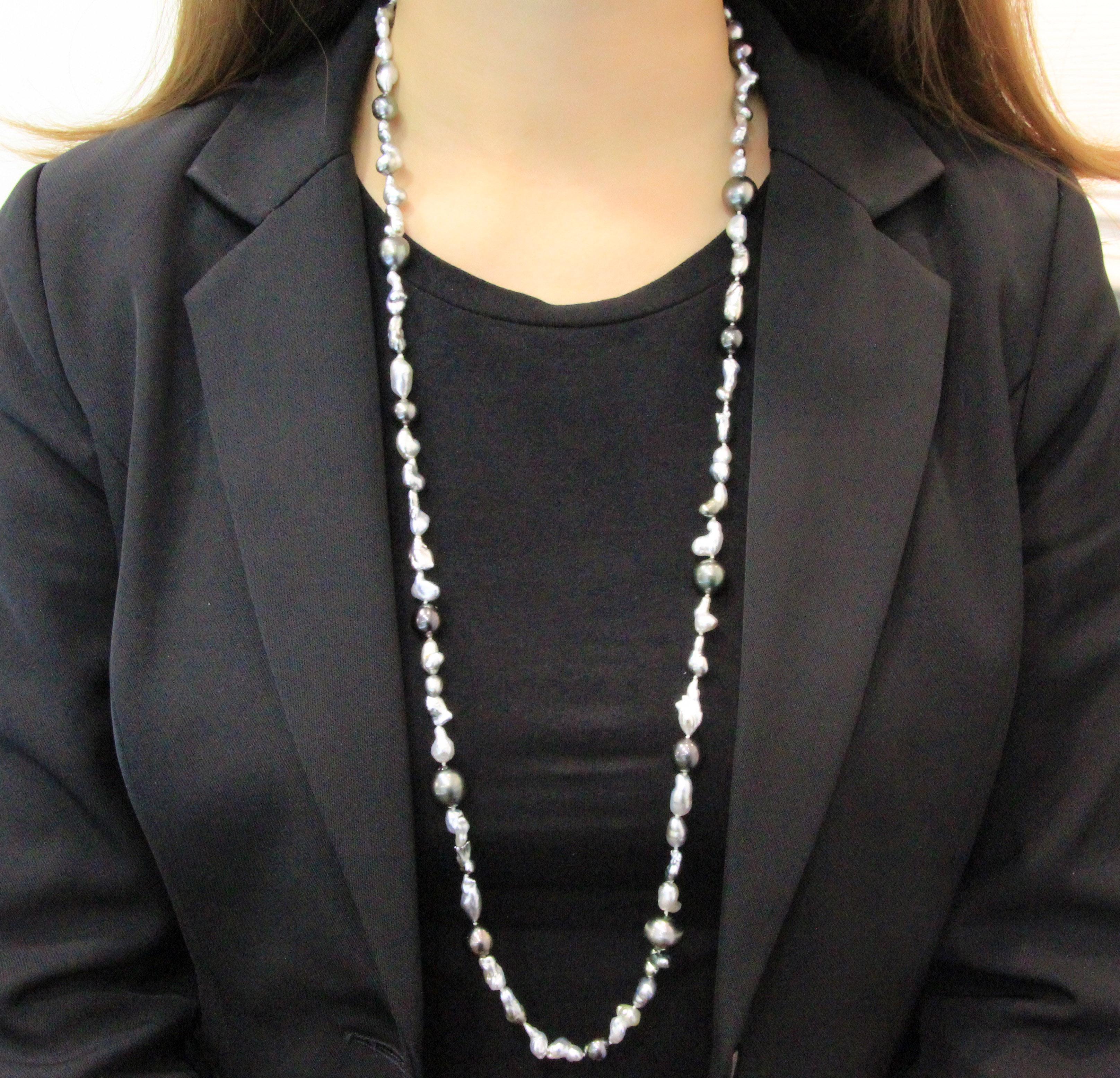 Perlenkette mit Perlen im Zustand „Neu“ im Angebot in Macau, MO