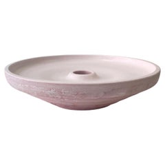 Pearl Pink Twirl Bowl by Lenny Stopp