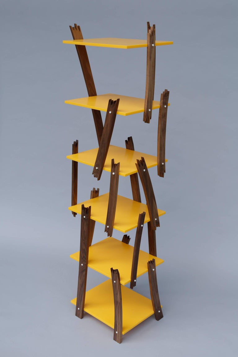 Pearl Screw Shelf Bookcase by Soft Baroque For Sale at 1stDibs