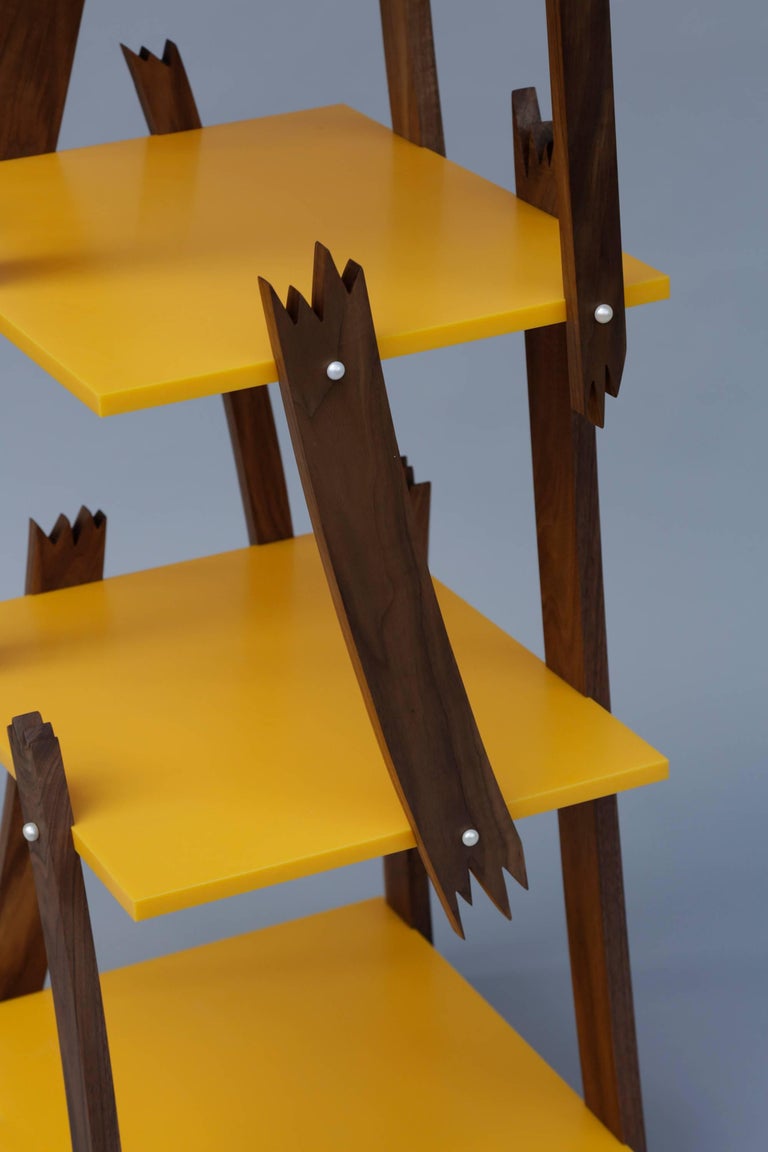 Pearl Screw Shelf Bookcase by Soft Baroque For Sale at 1stDibs