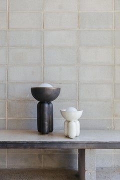 Pearl Small Half Sphere Lamp by Lisa Allegra