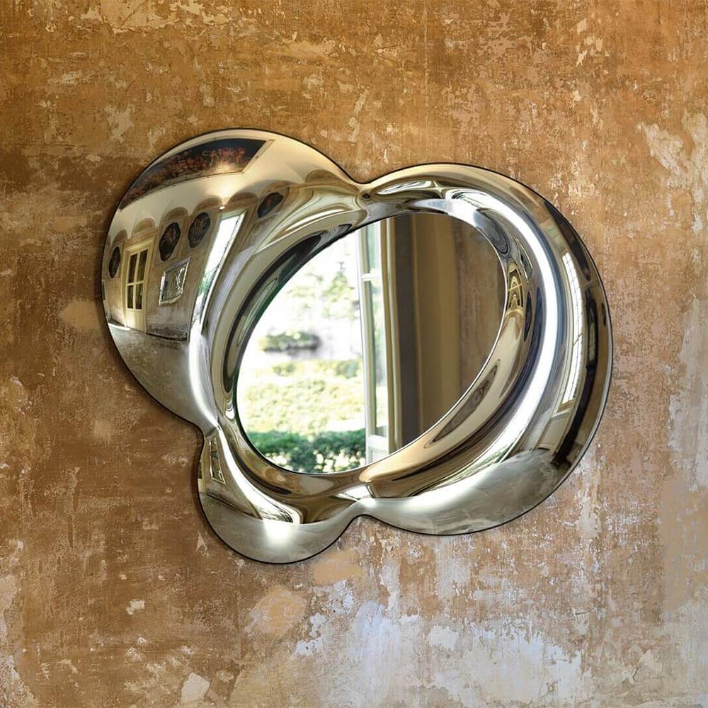 Contemporary Pearl Smooth Mirror For Sale