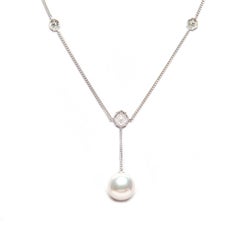 Pearl Sterling Silver Mauresque Necklace Natalie Barney